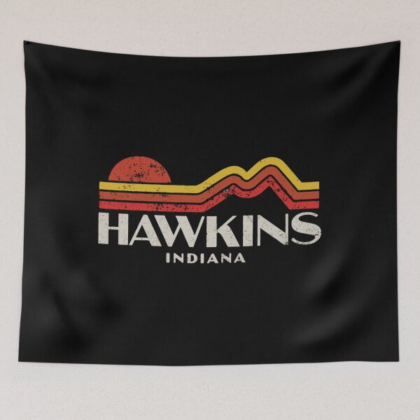 Item preview, Stranger Things Hawkins Indiana designed and sold by sivababloo.