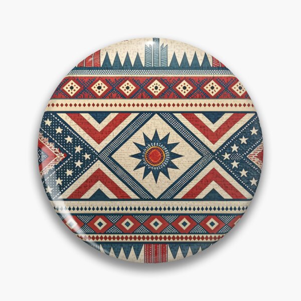Item preview,  Southwest Navajo Aztec Kilim For 4th Of July  designed and sold by justrachna.