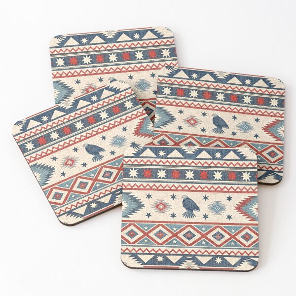 Item preview, Southwest Navajo Aztec Kilim For 4th Of July  designed and sold by justrachna.