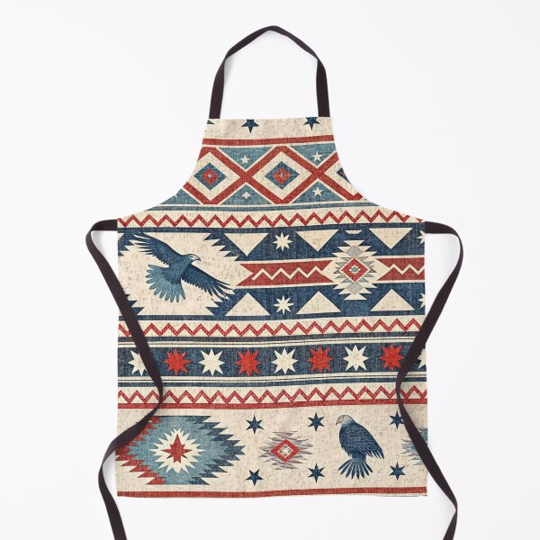 Item preview, Southwest Navajo Aztec Kilim For 4th Of July designed and sold by justrachna.