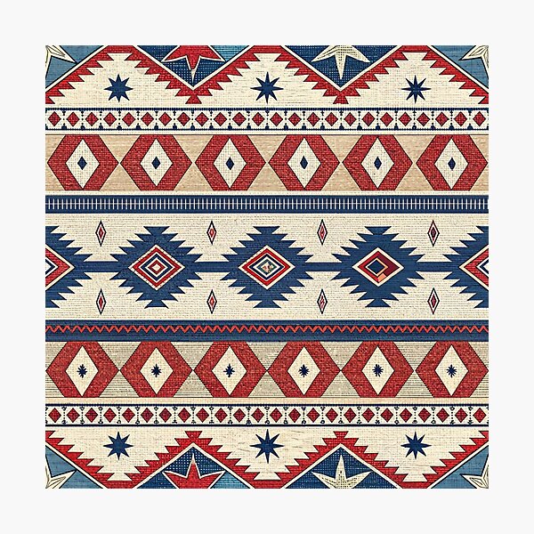 Item preview,  Southwest Navajo Aztec Kilim For 4th Of July  designed and sold by justrachna.