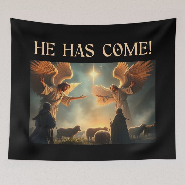Item preview, He Has Come! Christmas designed and sold by Sachie's Studio.