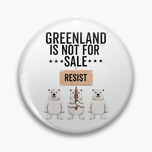 Item preview, Greenland is Not For Sale designed and sold by CartoonGang.