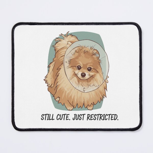 Item preview, The Cute Restricted Pomeranian designed and sold by StrayaDesign.