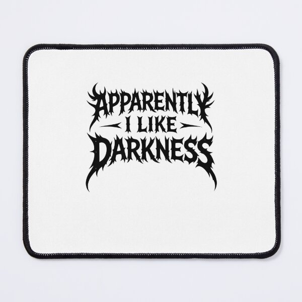 Item preview, Apparently I Like Darkness Funny Gothic Metal Style designed and sold by gunaone-design.