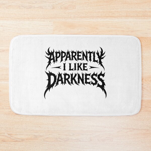 Item preview, Apparently I Like Darkness Funny Gothic Metal Style designed and sold by gunaone-design.