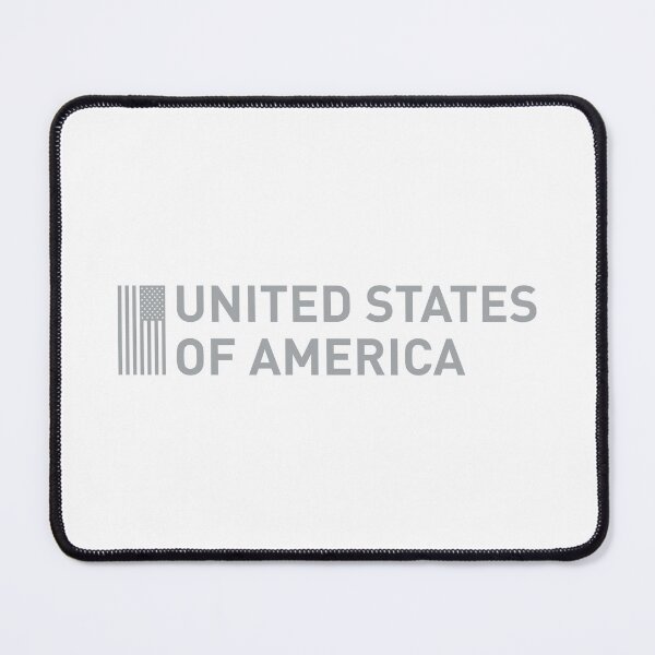 Item preview, United States of America American Flag – Classic Patriotic USA Design Horizontal – Gray designed and sold by MidwestAmerican.