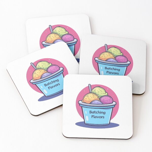 Item preview, Colorful Ice Cream Batching Flavors  designed and sold by FWLKIT.