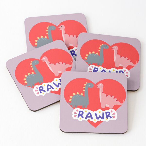 Item preview, Valentines Dinos designed and sold by karakreatesherself.