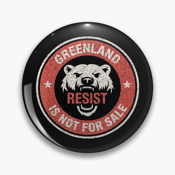 Item preview, Greenland is Not For Sale designed and sold by CartoonGang.