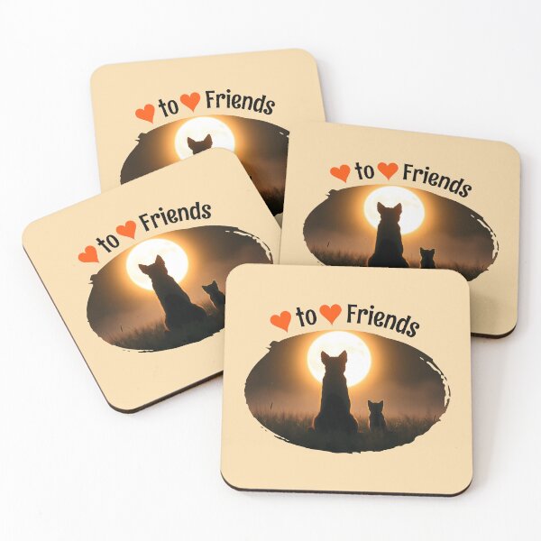 Item preview, Heart to Heart Friends Animal Friendships designed and sold by Sachie's Studio.