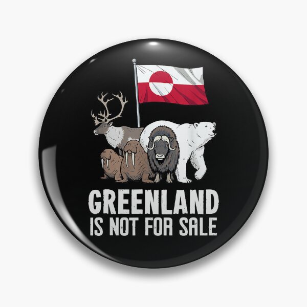 Item preview, Greenland is Not For Sale designed and sold by CartoonGang.