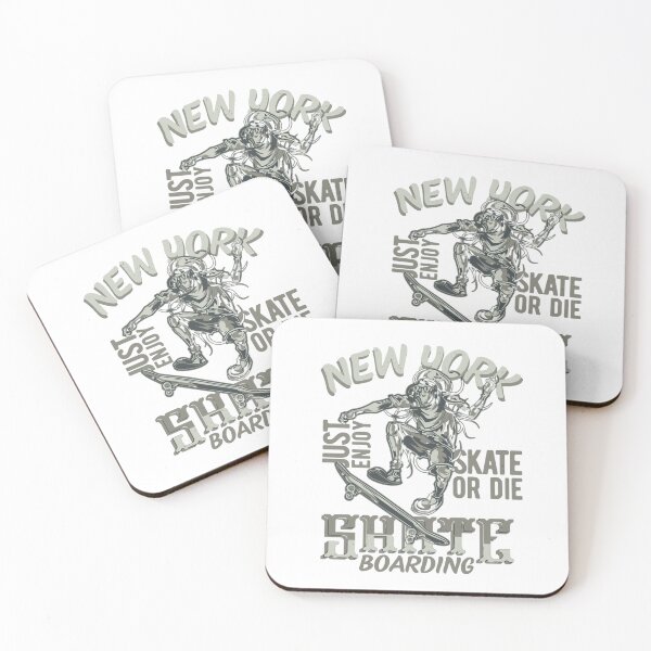 Item preview, New York Skateboarding - Vintage Urban Skater Art designed and sold by The Magic Hand.