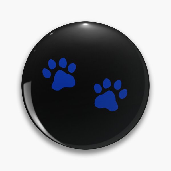 Item preview, Blue Puppy Paw Prints designed and sold by WildBerryWorks.