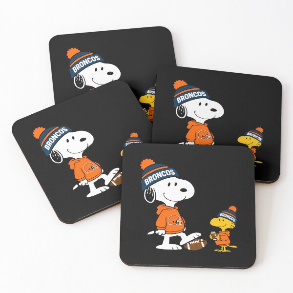 Artikelvorschau, Denver Broncos Snoopy und Woodstock Football entworfen und verkauft von Myseria.