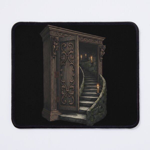Item preview, The Hidden Stair Beyond the Wardrobe designed and sold by Mouraludia.