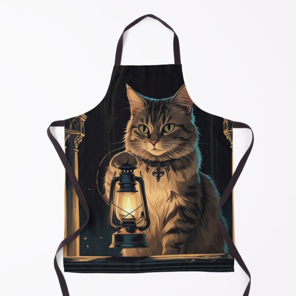 Item preview, Gothic Rose Cat – The Lantern Bearer designed and sold by LEO'S CREATURE れおずくりーちゃー.