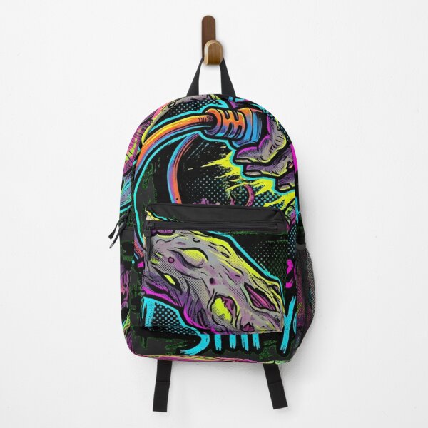 Item preview, The Terminal Plug - Cyberpunk Zombie Neon Pop Art designed and sold by Thaivi Design.