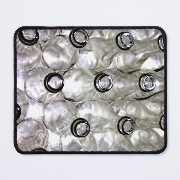 Item preview, Bottling Shiraz Wine Bottles - Black and White Photography designed and sold by MagpieSprings.