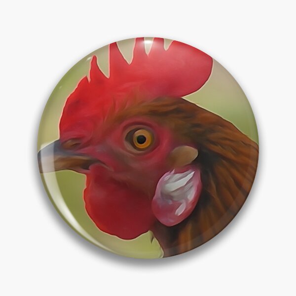 Item preview, RED ROOSTER Watercolor designed and sold by Annalucia.