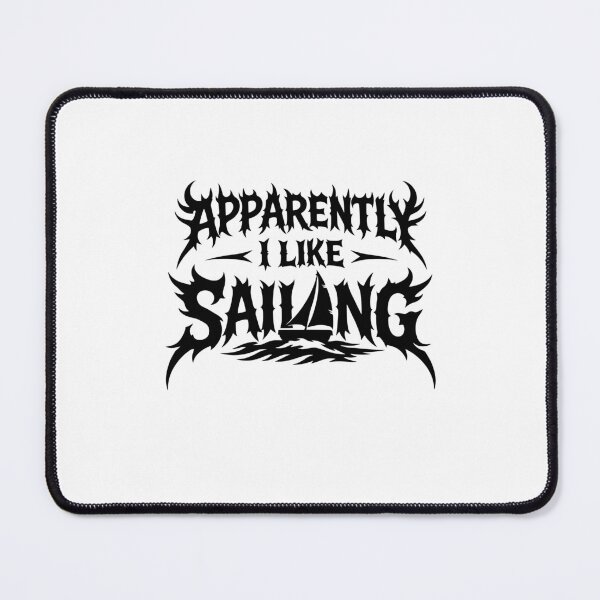 Item preview, Apparently I Like Sailing Funny Boat Captain designed and sold by gunaone-design.