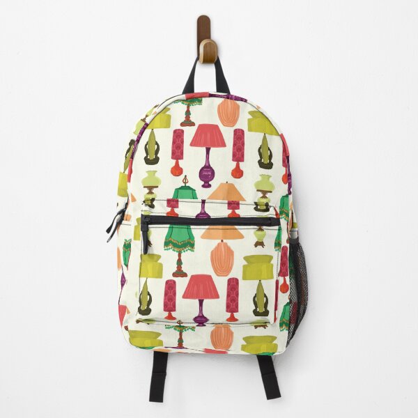 Item preview, Colorful Vintage Lamps Pattern designed and sold by ShannonSArtwork.