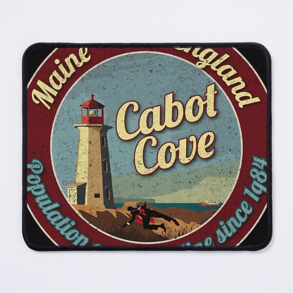 Item preview, Cabot Cove Light House Population On The Decline 1984 designed and sold by ArteMadness.