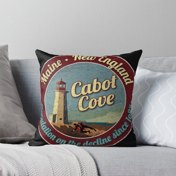 Item preview, Cabot Cove Light House Population On The Decline 1984 designed and sold by ArteMadness.