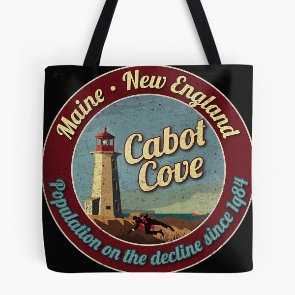 Item preview, Cabot Cove Light House Population On The Decline 1984 designed and sold by ArteMadness.