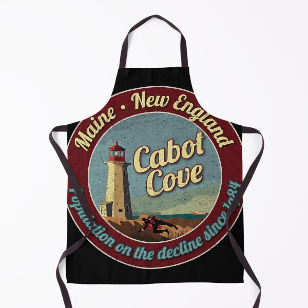 Item preview, Cabot Cove Light House Population On The Decline 1984 designed and sold by ArteMadness.