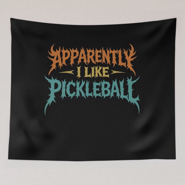 Artikelvorschau, Offenbar mag ich Pickleball. entworfen und verkauft von gunaone-design.
