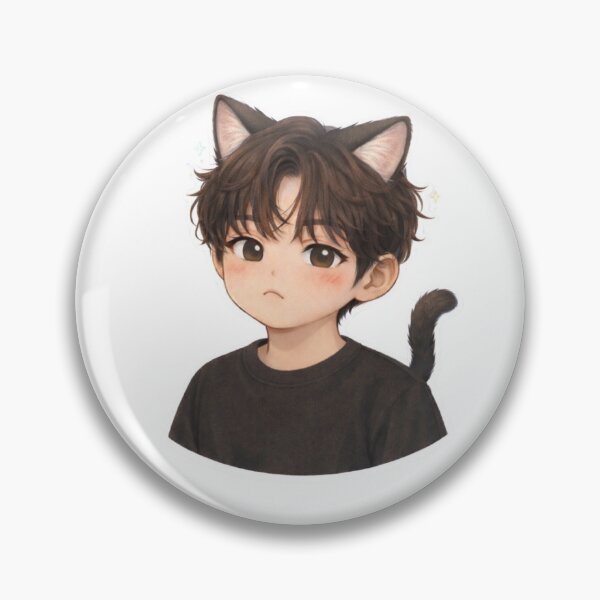 Item preview, Enhypen Jungwon Cat Fanart designed and sold by peachysunoodesigns.
