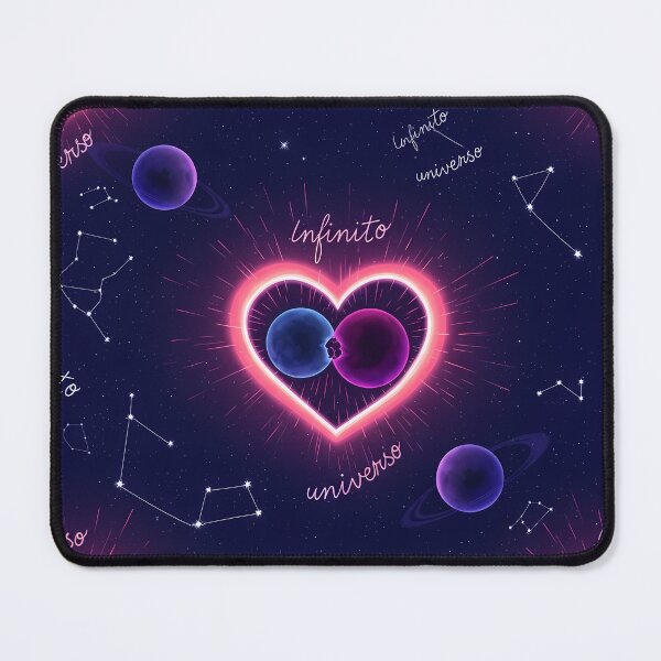 Item preview, Infinite Love Universe Pattern | Cosmic Heart Galaxy Aesthetic designed and sold by AkuaEra.