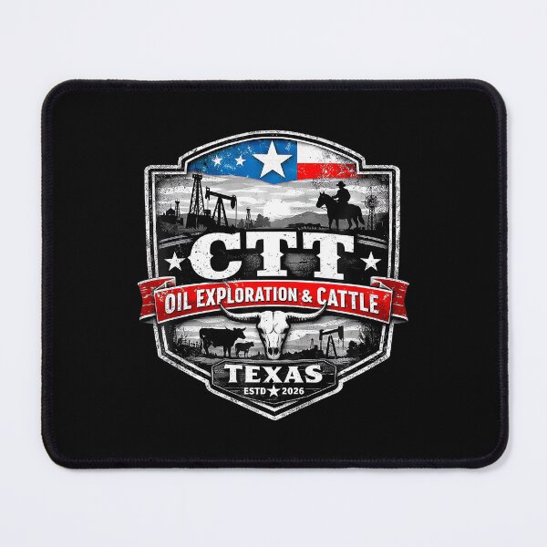 Item preview, Ctt Oil Exploration Cattle Badge Mtex Landman Series designed and sold by Tobi  DS.