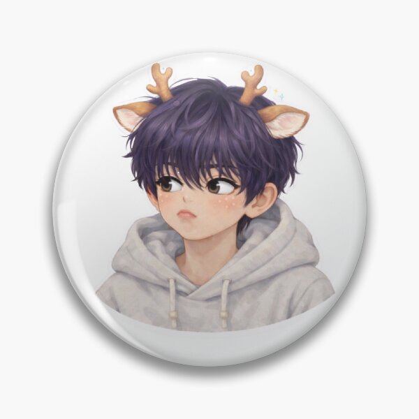 Item preview, Enhypen Heeseung Deer Fanart designed and sold by peachysunoodesigns.
