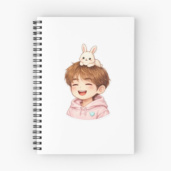 Item preview, SHINee Onew Bunny Fanart designed and sold by peachysunoodesigns.
