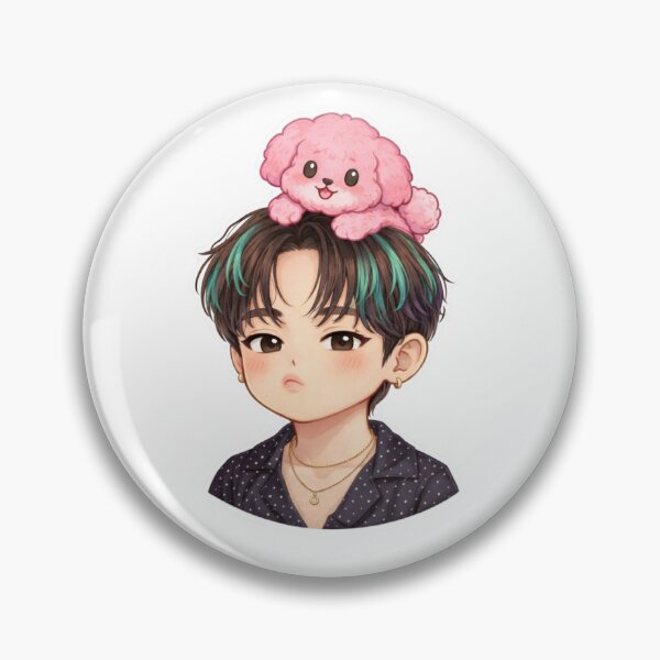 Item preview, SHINee Key Puppy Fanart designed and sold by peachysunoodesigns.