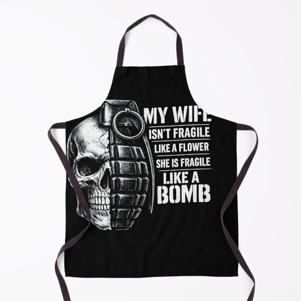 Item preview, My Wife Like a Bomb Skull Design designed and sold by VampimorPH.