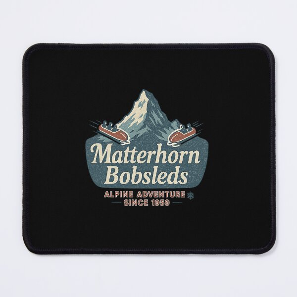 Item preview, Matterhorn Bobsleds Vintage Alpine Adventure Retro Mountain Ride Shirt designed and sold by voon6388.
