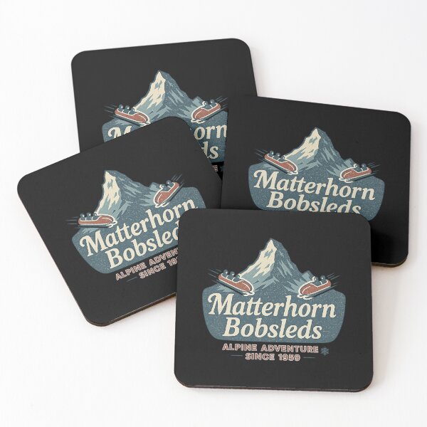 Item preview, Matterhorn Bobsleds Vintage Alpine Adventure Retro Mountain Ride Shirt designed and sold by voon6388.