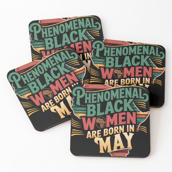 Item preview, Phenomenal Black Women Are Born In May Gift designed and sold by RoyesButler.