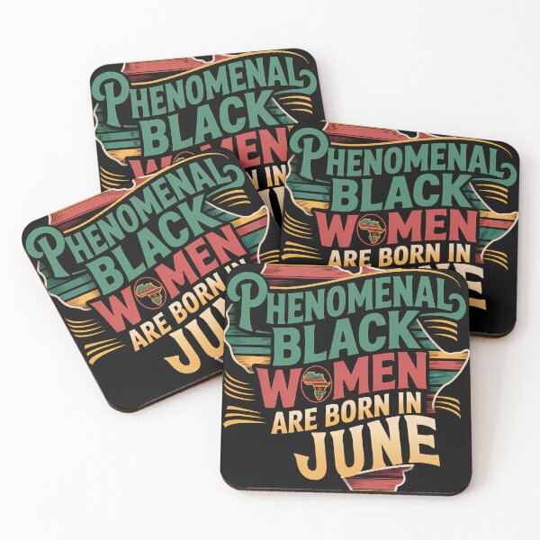 Item preview, Phenomenal Black Women Are Born In June Gift designed and sold by RoyesButler.