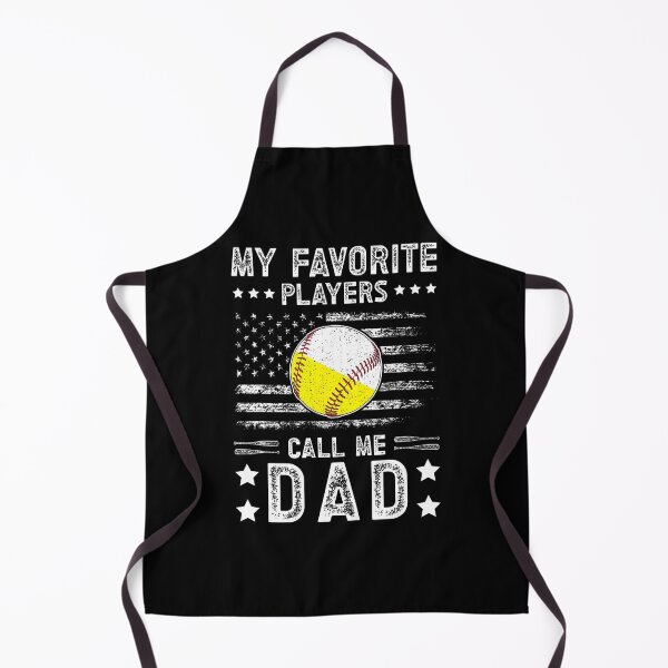 Item preview, My Favorite Players Call Me Dad Baseball Softball Dad designed and sold by Tobi  DS.