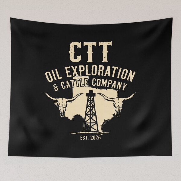 Item preview, Retro Ctt Oil Exploration And Cattle Est 2026 designed and sold by Tobi  DS.