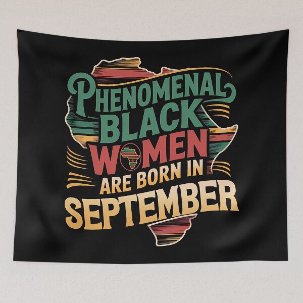 Item preview, Phenomenal Black Women Are Born In September Gift designed and sold by RoyesButler.