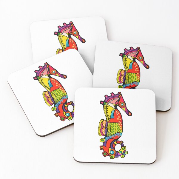Item preview, Abstract Seahorse Design designed and sold by Sunny Creations.