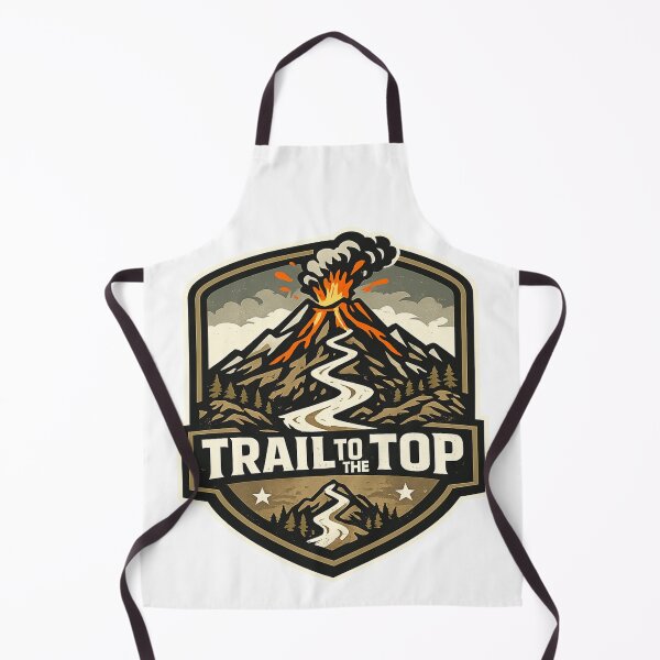 Item preview, Trail to the Top Volcano Hiking Shirt | Adventure Mountain Motivation Design designed and sold by Globalcitytees.