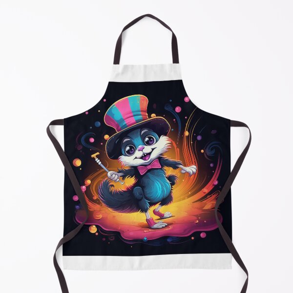 Item preview, Whimsical Showman Cat - Vibrant Magical Magician Art designed and sold by The Magic Hand.