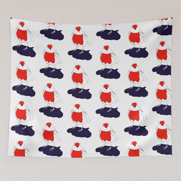 Item preview, Red capped robin  designed and sold by Gayle  Newcombe.