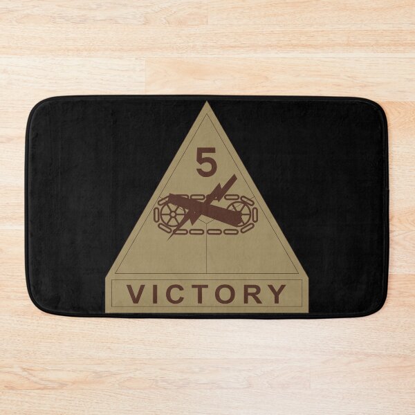 Item preview, Army - SSI - 5th Armored Division w Name Tape - Subdued Desert X 300 designed and sold by Military Insignia Products.
